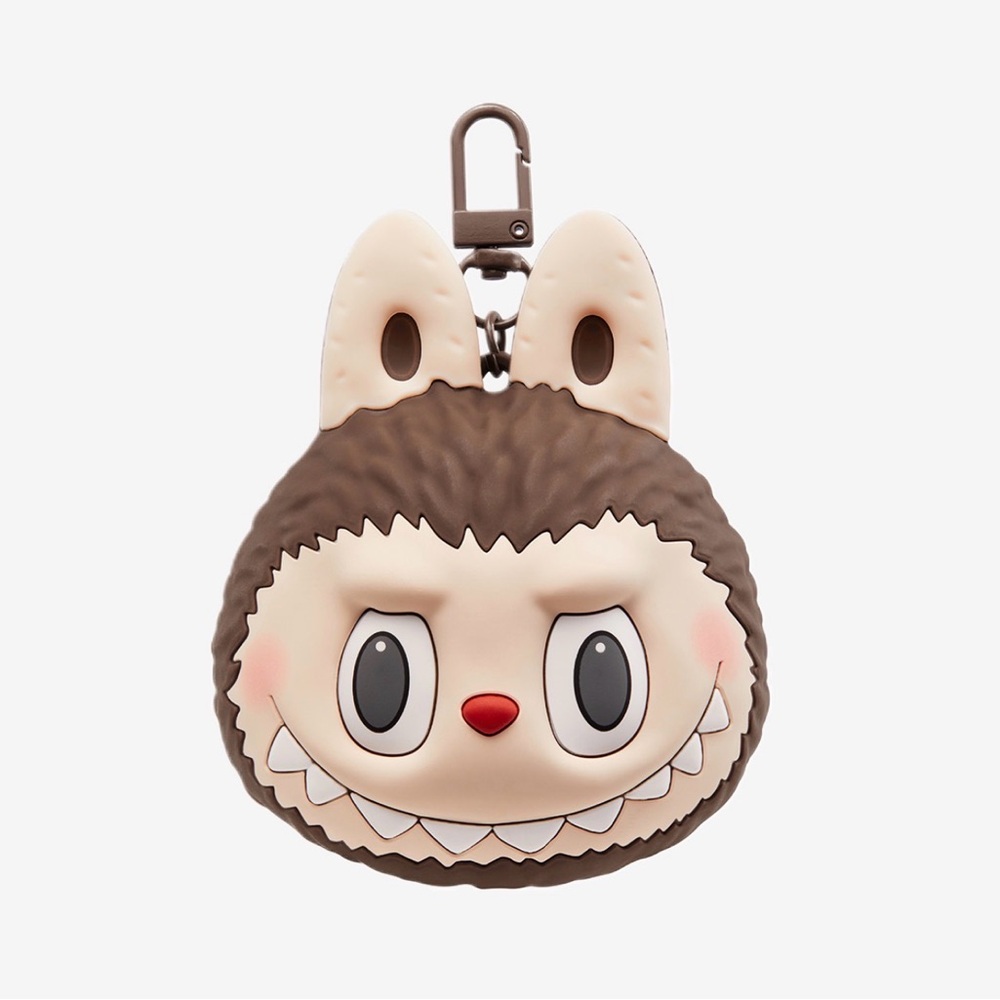 The Monsters Labubu Earphone Case Brown